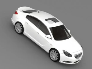 opel insignia hatchback 200813 3D Model