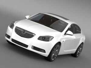 opel insignia hatchback turbo 200813 3D Model
