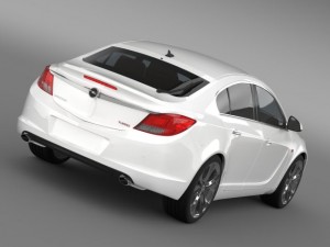 opel insignia hatchback turbo 200813 3D Model