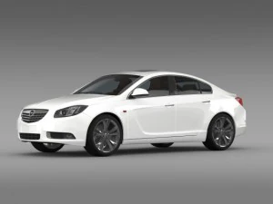 opel insignia hatchback turbo 200813 3D Model