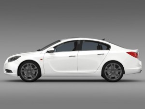 opel insignia hatchback turbo 200813 3D Model