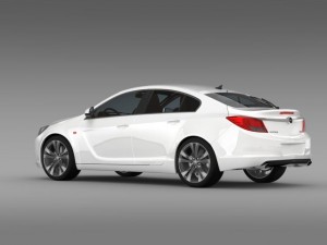 opel insignia hatchback turbo 200813 3D Model