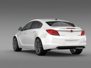 opel insignia hatchback turbo 200813 3D Model