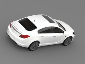 opel insignia hatchback turbo 200813 3D Model