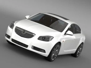 opel insignia turbo 200813 Modello 3D