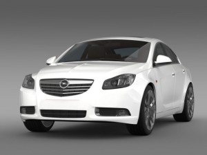 opel insignia turbo 200813 3Dモデル