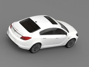 vauxhall insignia 4x4 biturbo 20112013 3D Model