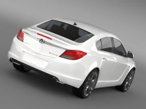 vauxhall insignia 4x4 biturbo 20112013 3D Model