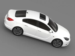 vauxhall insignia 4x4 biturbo 20112013 3D Model