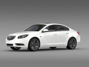vauxhall insignia 4x4 biturbo 20112013 3D Model