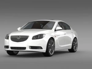 vauxhall insignia 4x4 biturbo 20112013 3D Model