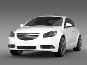 vauxhall insignia 4x4 biturbo 20112013 3D Model
