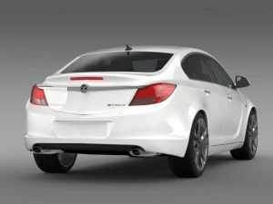 vauxhall insignia 4x4 biturbo 20112013 3D Model