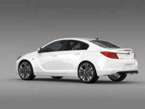 vauxhall insignia 4x4 biturbo 20112013 3D Model