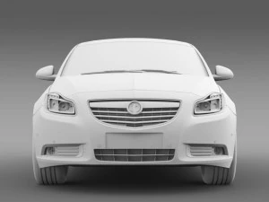 vauxhall insignia 4x4 biturbo 20112013 3D Model