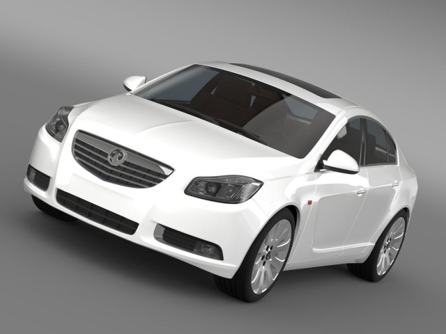 vauxhall insignia ecoflex 200813 3D Model .c4d .max .obj .3ds .fbx .stl .blend 