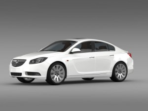 vauxhall insignia ecoflex 200813 3D Model