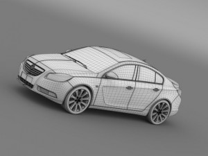 vauxhall insignia ecoflex 200813 3D Model