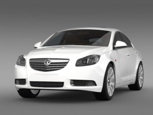 vauxhall insignia ecoflex hatchback 20092013 3D Model