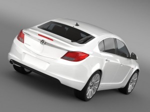 vauxhall insignia hatchback 20092013 Model 3D