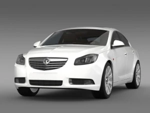 vauxhall insignia hatchback 20092013 3D Model