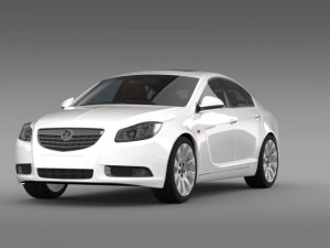 vauxhall insignia hatchback 20092013 Model 3D