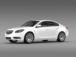 vauxhall insignia hatchback 20092013 3D Model