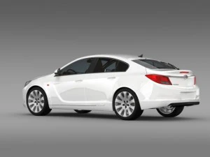 vauxhall insignia hatchback 20092013 3D Model