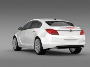 vauxhall insignia hatchback 20092013 Model 3D
