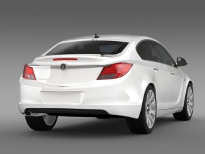 vauxhall insignia hatchback 20092013 Model 3D