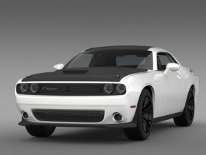 dodge challenger ta concept lc 2014 3D 모델