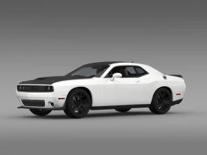 dodge challenger ta concept lc 2014 3D Model
