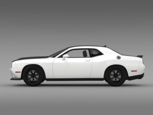 dodge challenger ta concept lc 2014 3D 모델