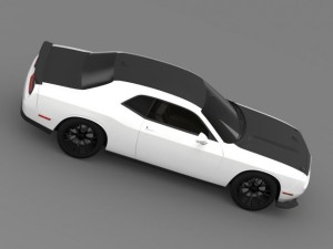 dodge challenger ta concept lc 2014 3D 모델