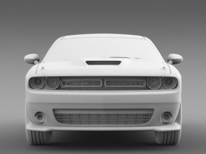 dodge challenger ta concept lc 2014 3D 모델
