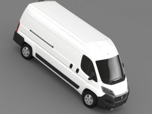 fiat ducato van l3h2 2015 Modelo 3D