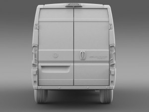 fiat ducato scuolabus 2015 3D 模型