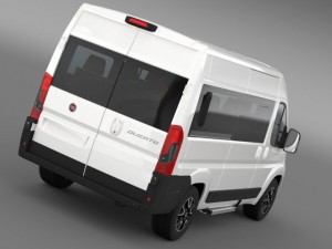 fiat ducato panorama 2015 Modello 3D