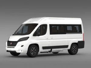 fiat ducato panorama 2015 3D Model