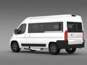 fiat ducato panorama 2015 3D Model