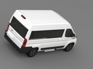fiat ducato panorama 2015 Modello 3D