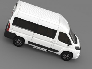 fiat ducato panorama 2015 Modello 3D