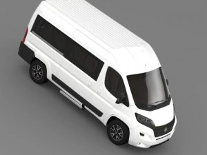 fiat ducato panorama 2015 3D Model