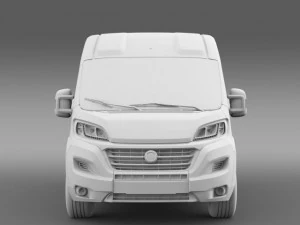 fiat ducato panorama 2015 3D Model