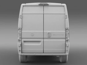 fiat ducato panorama 2015 3D Model