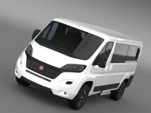 schetsen Pamflet Zeggen fiat ducato maxi minibus 2015 3D Model in Bus 3DExport