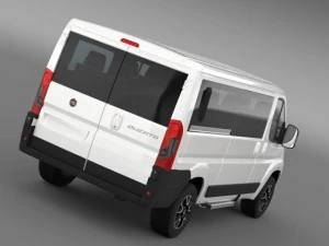 fiat ducato panorama l2h1 2015 3D Model