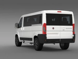 fiat ducato panorama l2h1 2015 3D Model