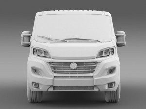 fiat ducato panorama l2h1 2015 Modello 3D