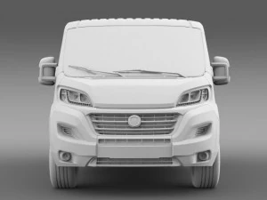 fiat ducato panorama l2h1 2015 3D Model